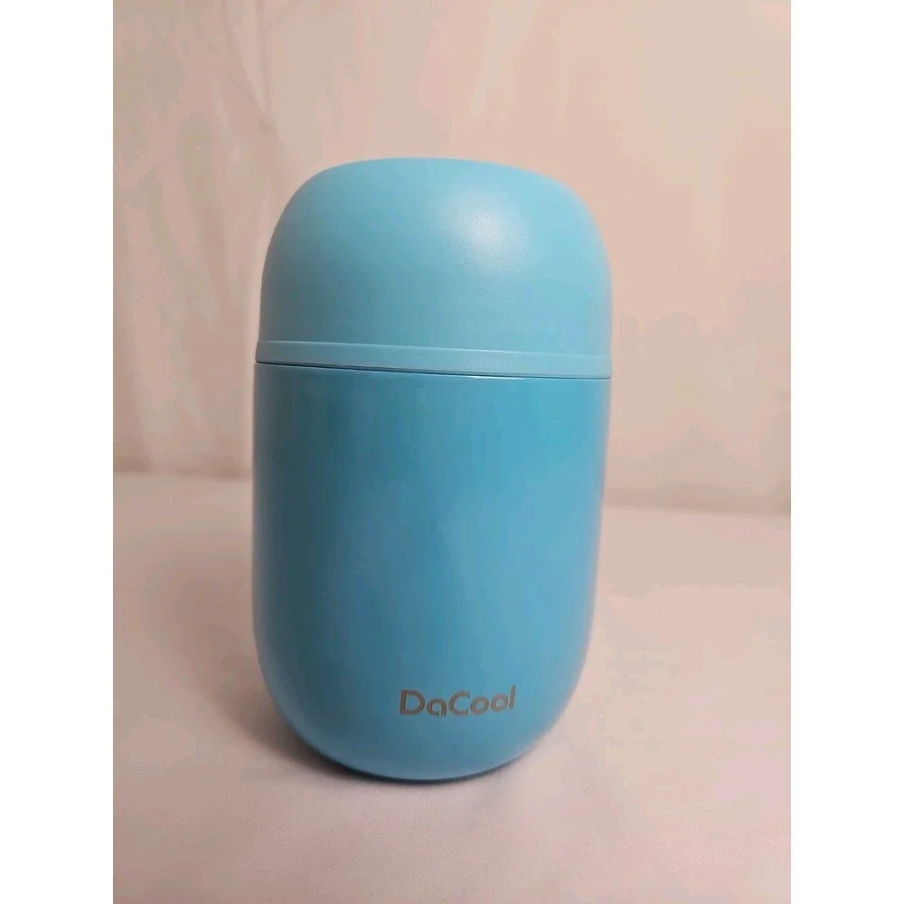 DaCool Vacuum Insulated Stainless Steel Food Jar Blue Lunch Container